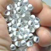 Preshrunk Ribbon Fiber optic fusion splice protection sleeve 40mm Clear 100pcs